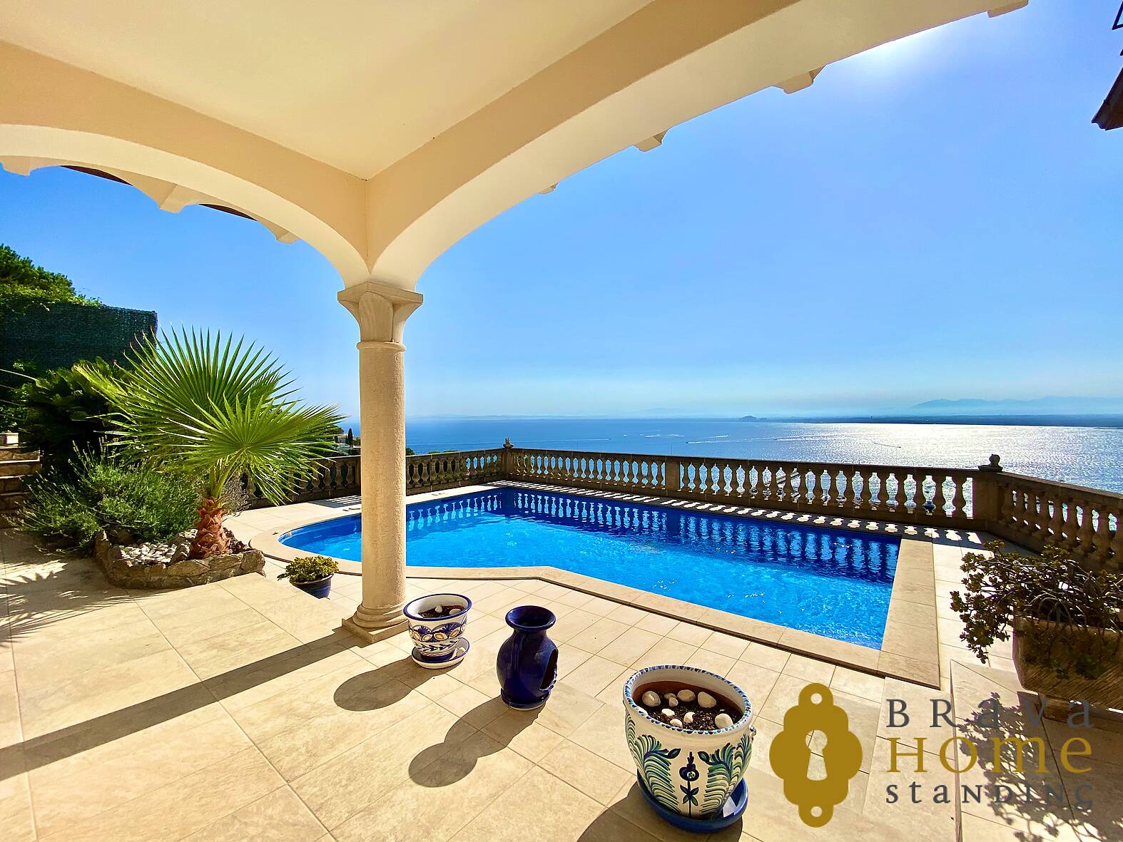 Luxueuse Villa avec piscine et superbe vue mer à Rosas