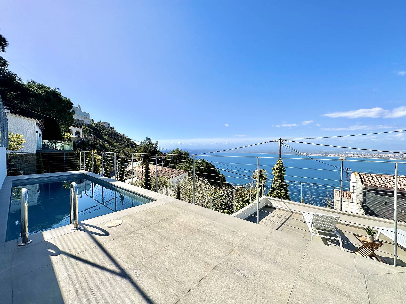 Magnifique villa neuve avec vue mer en vente à Rosas