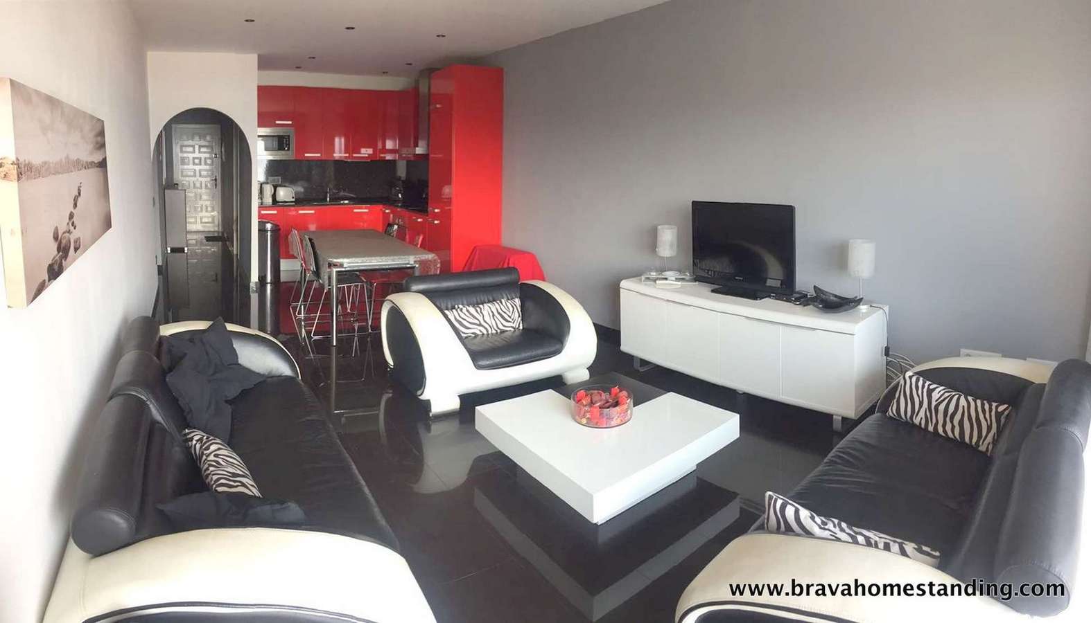 Bel appartement avec vue mer à vendre à Rosas