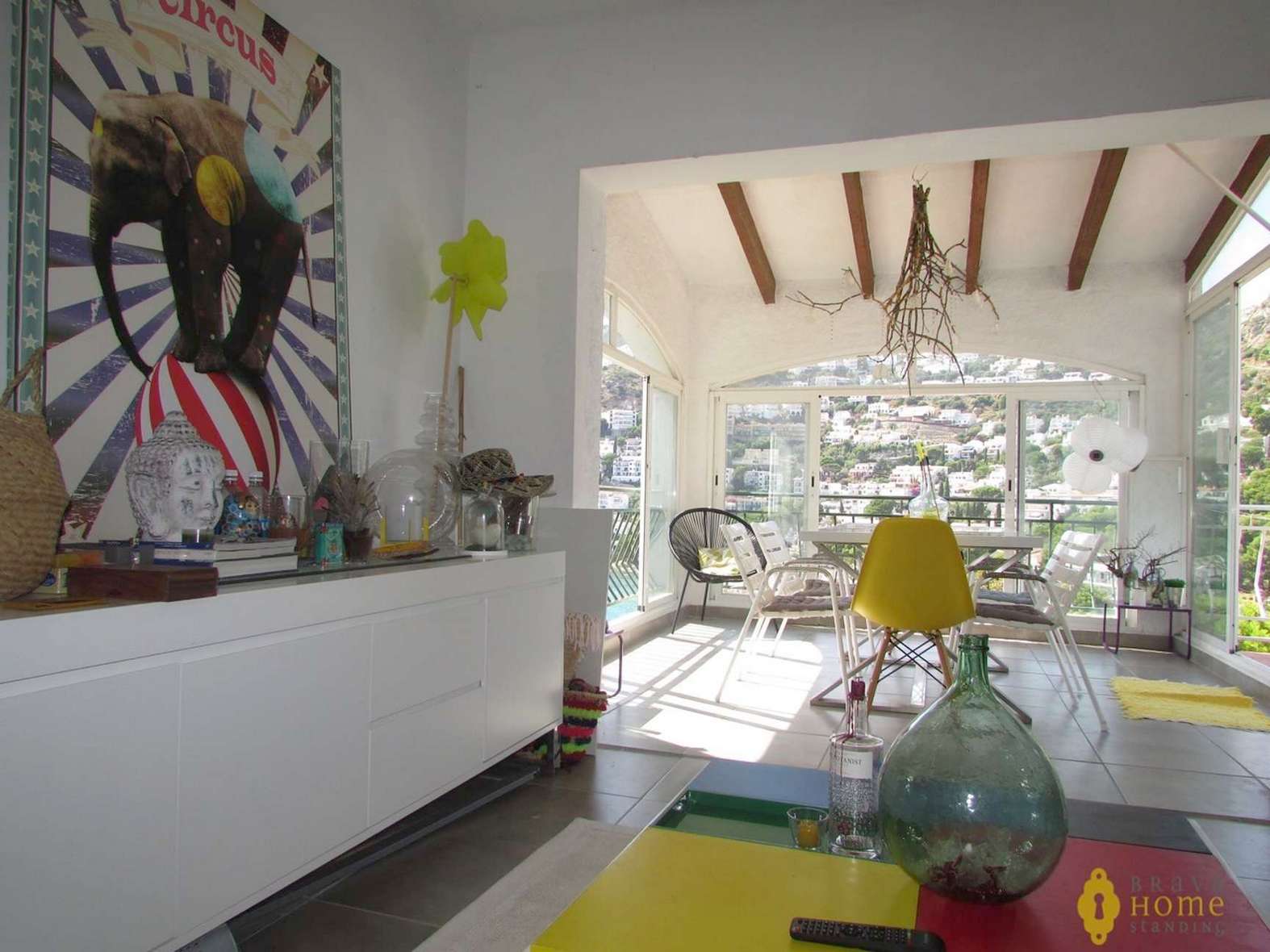 Preciosa casa con vistas al mar en venta en Canyelles (Rosas)
