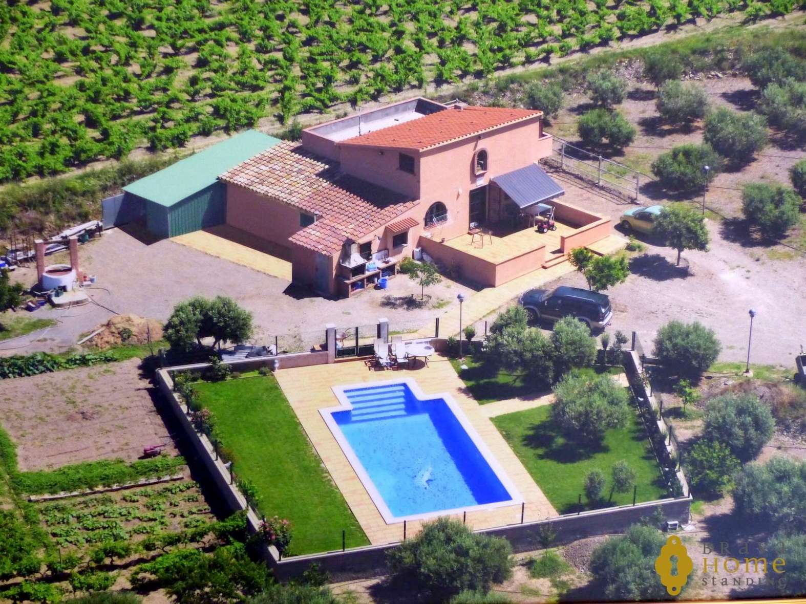 BONITA FINCA CON olivos EN VENTA EN GARRIGUELLA