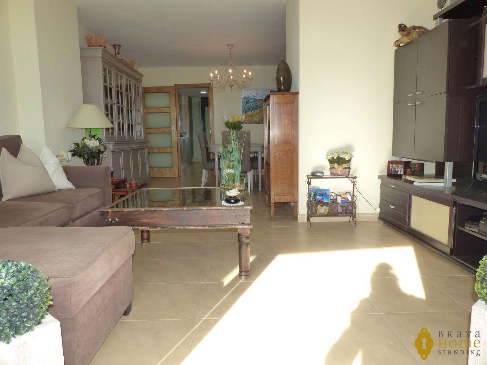 Impressionant apartament davant de la platja en venda a Empuriabrava