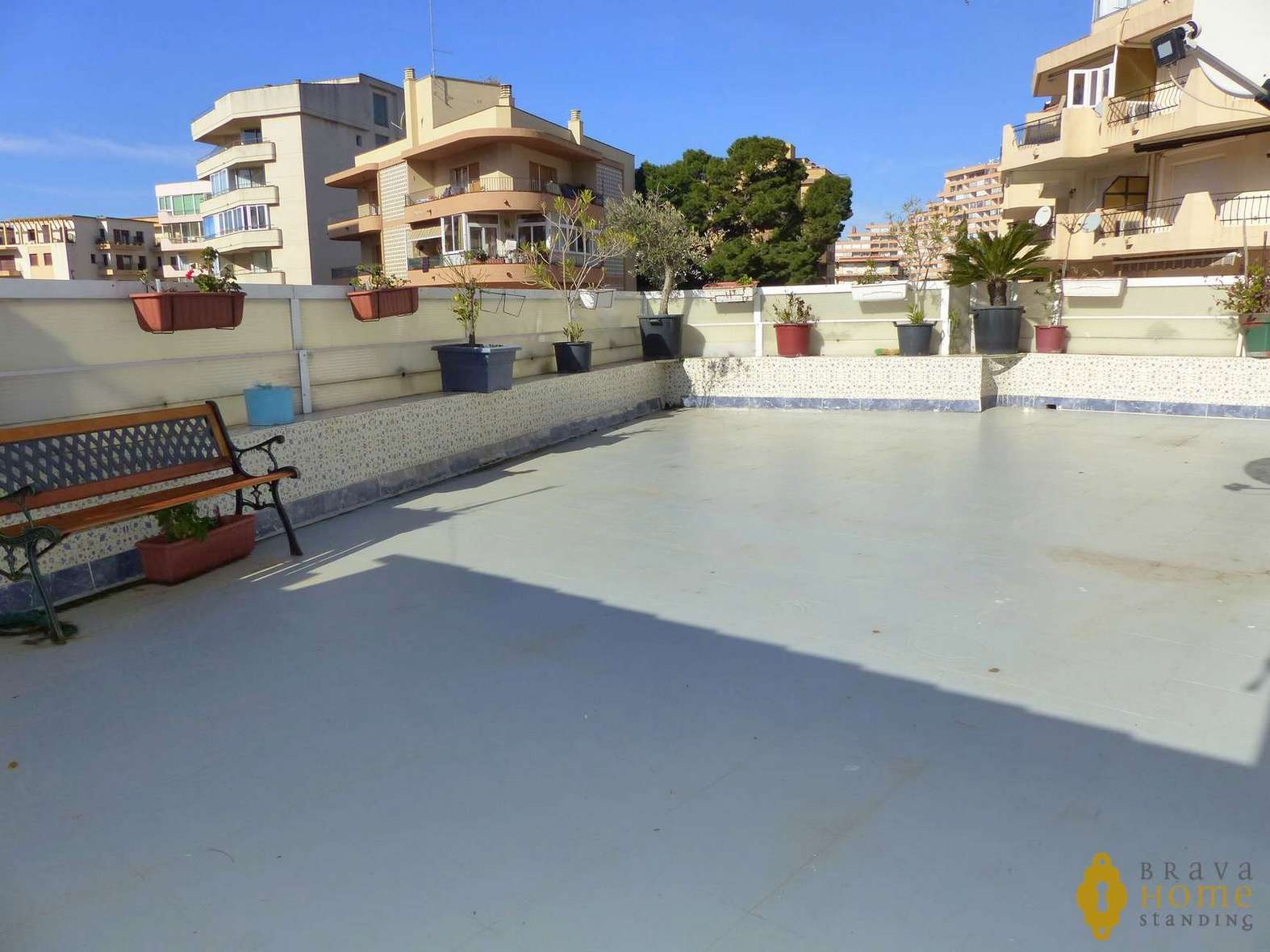 Apartment with 70m2 terrace at 100m from the beach of Rosas - Santa Margarita 