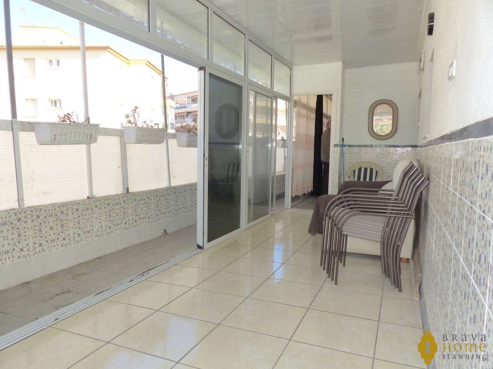 Appartement avec terrasse de 70m2 à 100m de la plage à Rosas - Santa margarita