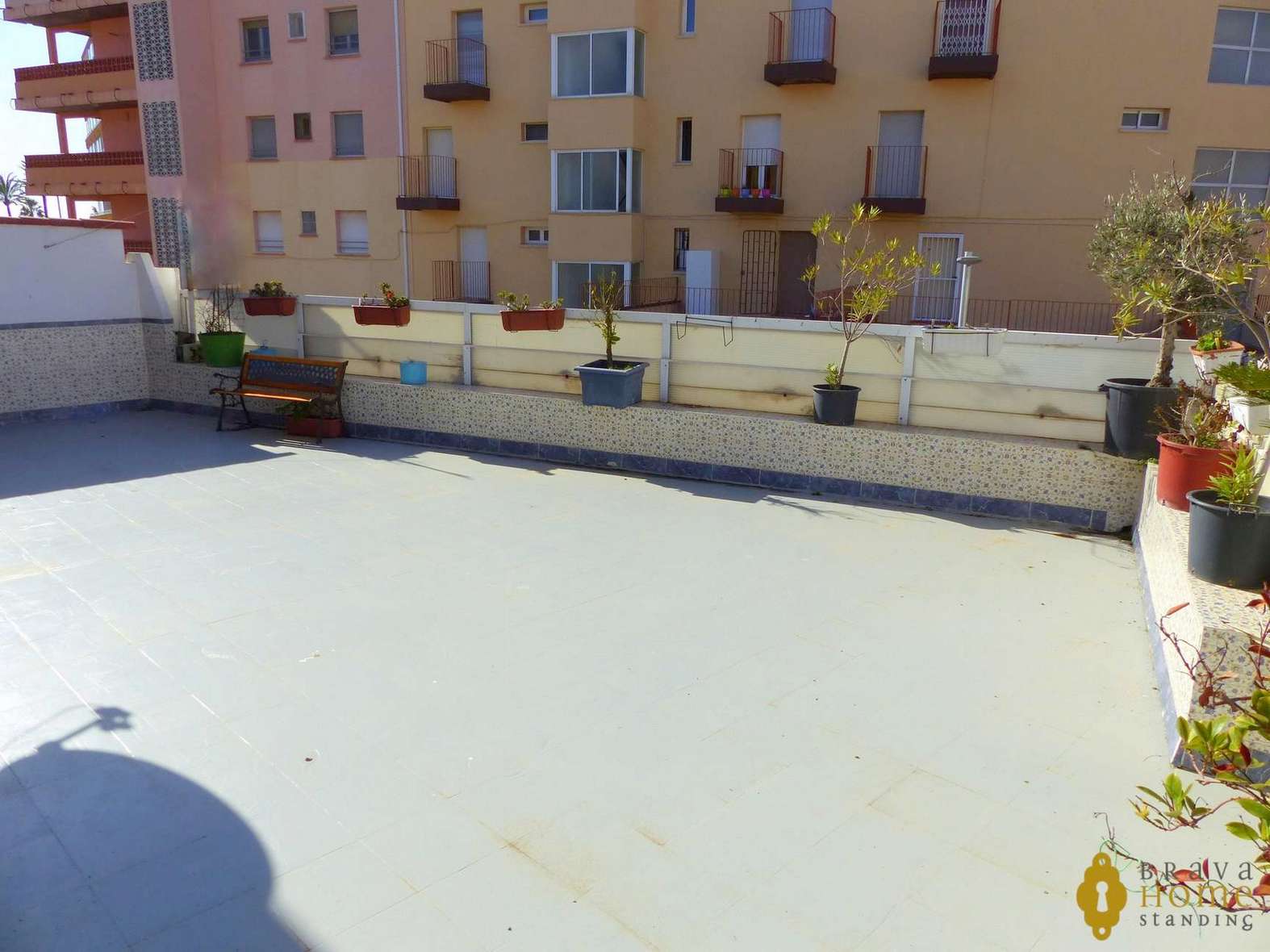 Apartment with 70m2 terrace at 100m from the beach of Rosas - Santa Margarita 