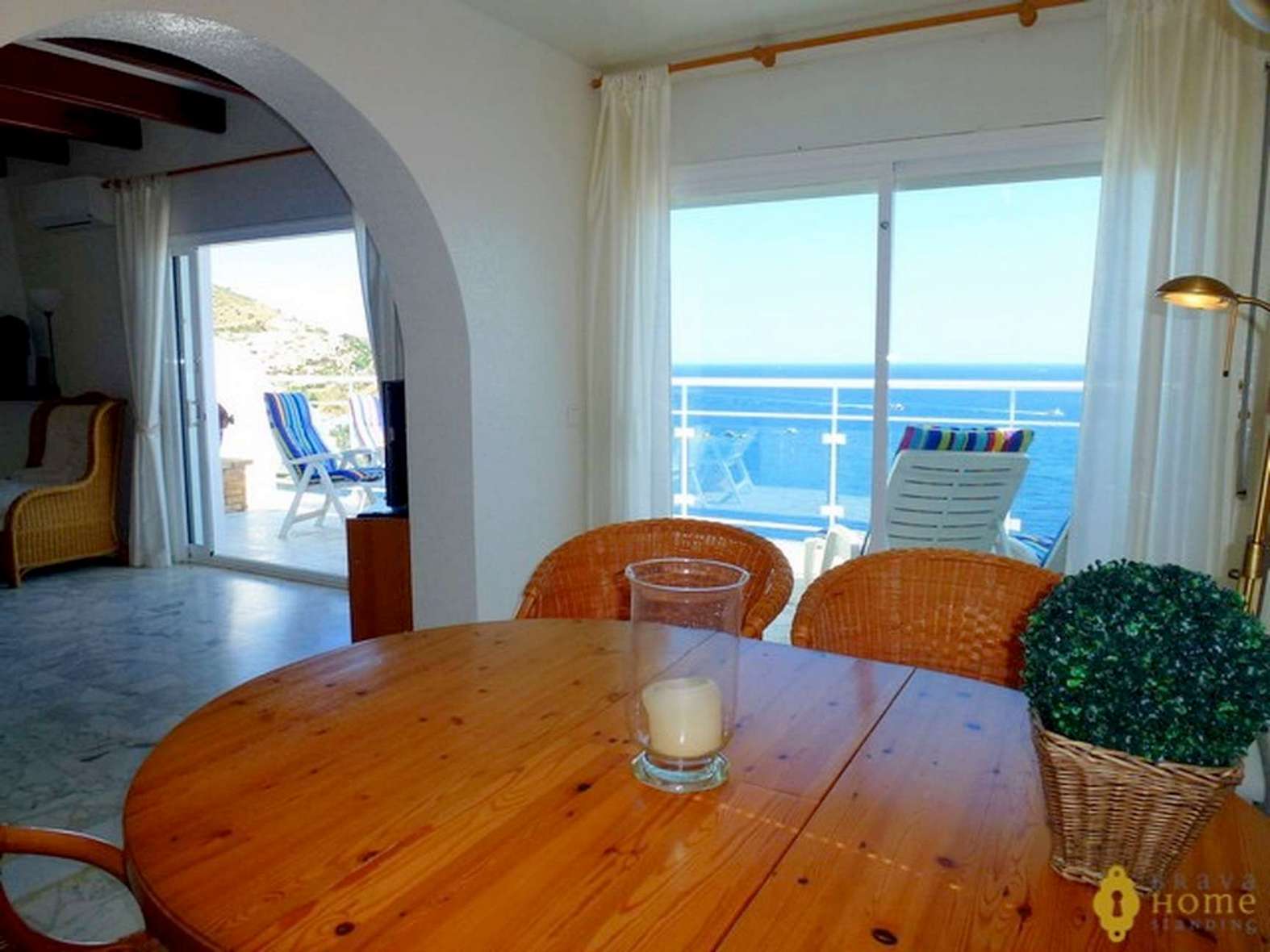 Magnifique maison avec splendide vue mer en vente à Rosas - Canyelles