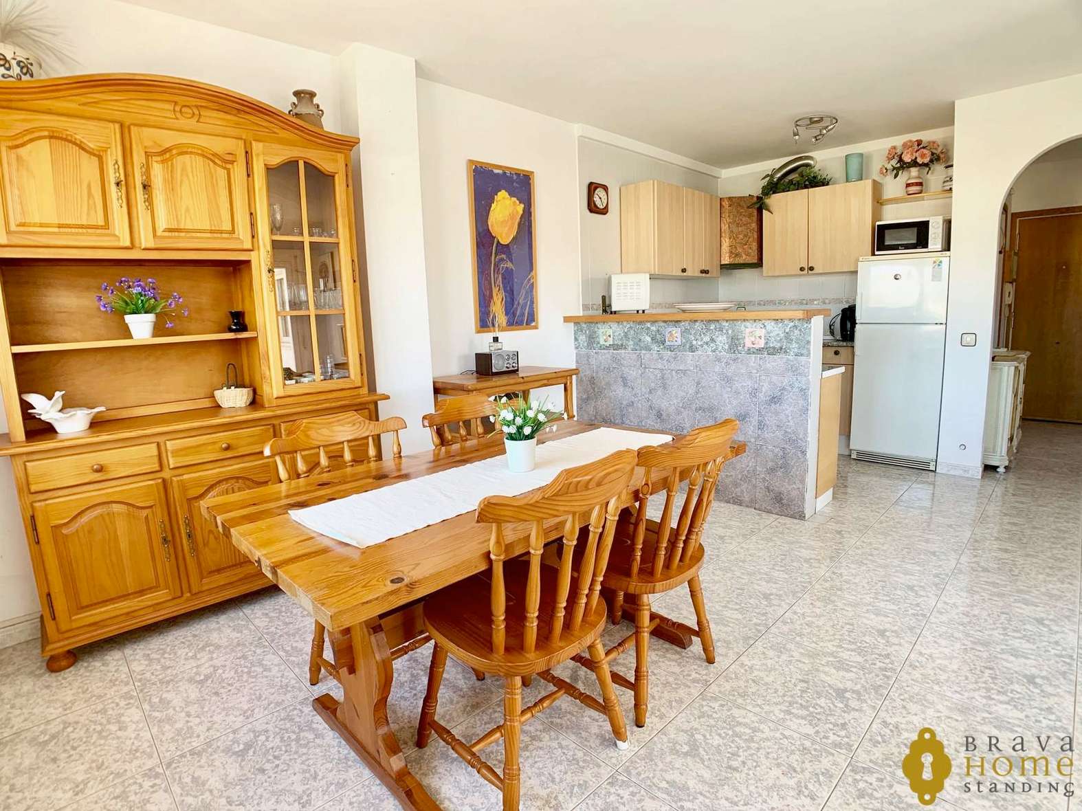 Très bel appartement avec superbe vue sur le canal à vendre à Empuriabrava