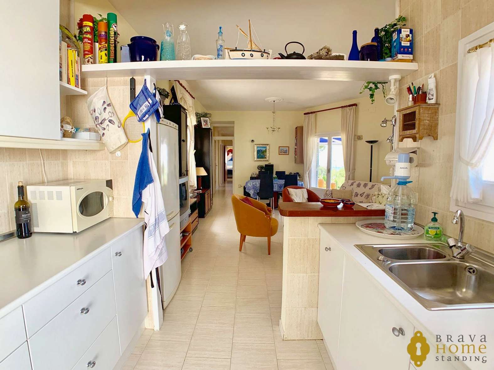 Hermoso chalet de una sola planta con vistas al mar en venta en Palau Saverdera 