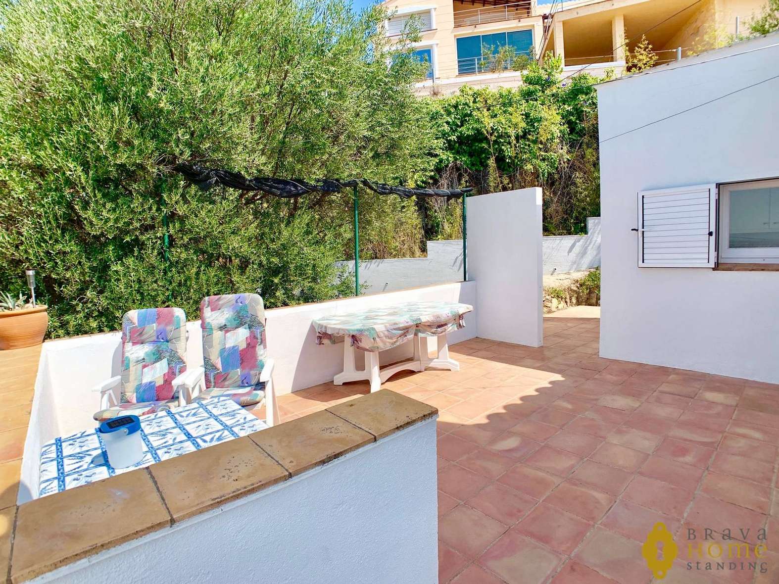 Precioso xalet de planta baixa amb vistes al mar en venda a Palau Saverdera