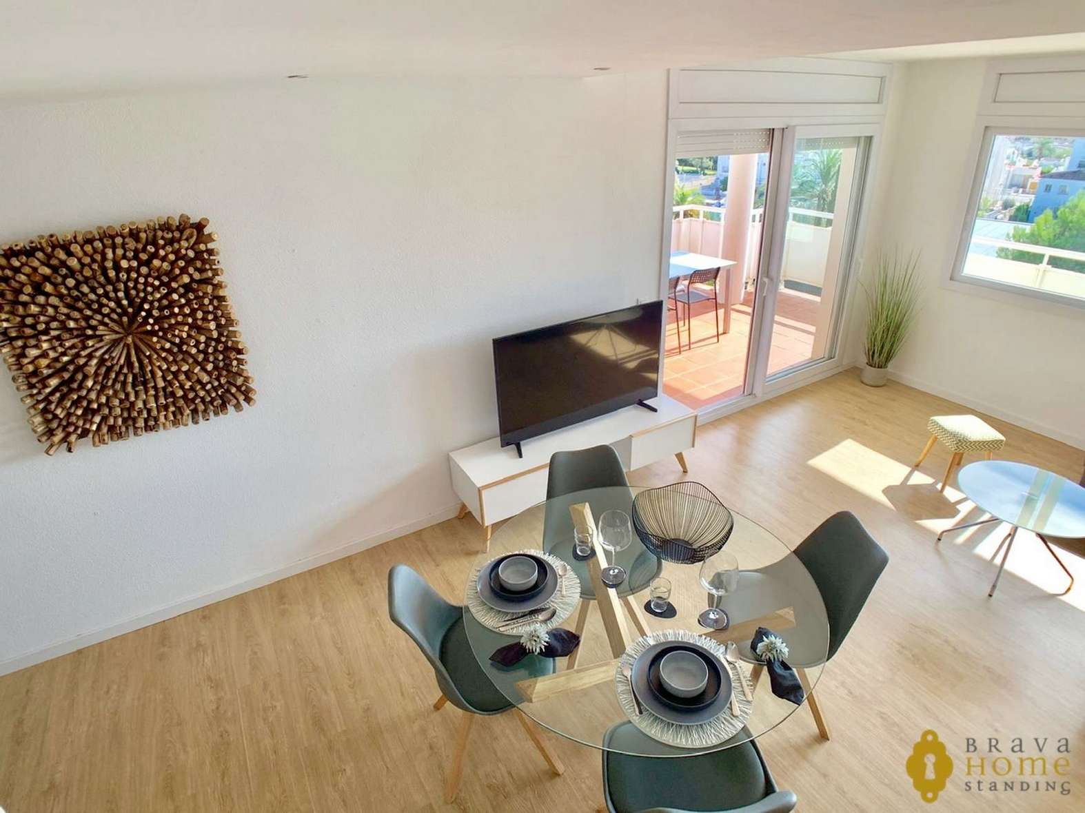 Superbe appartement atico avec vue mer ou montagne, terrasse, jacuzzi, et piscine, en vente à Rosas 