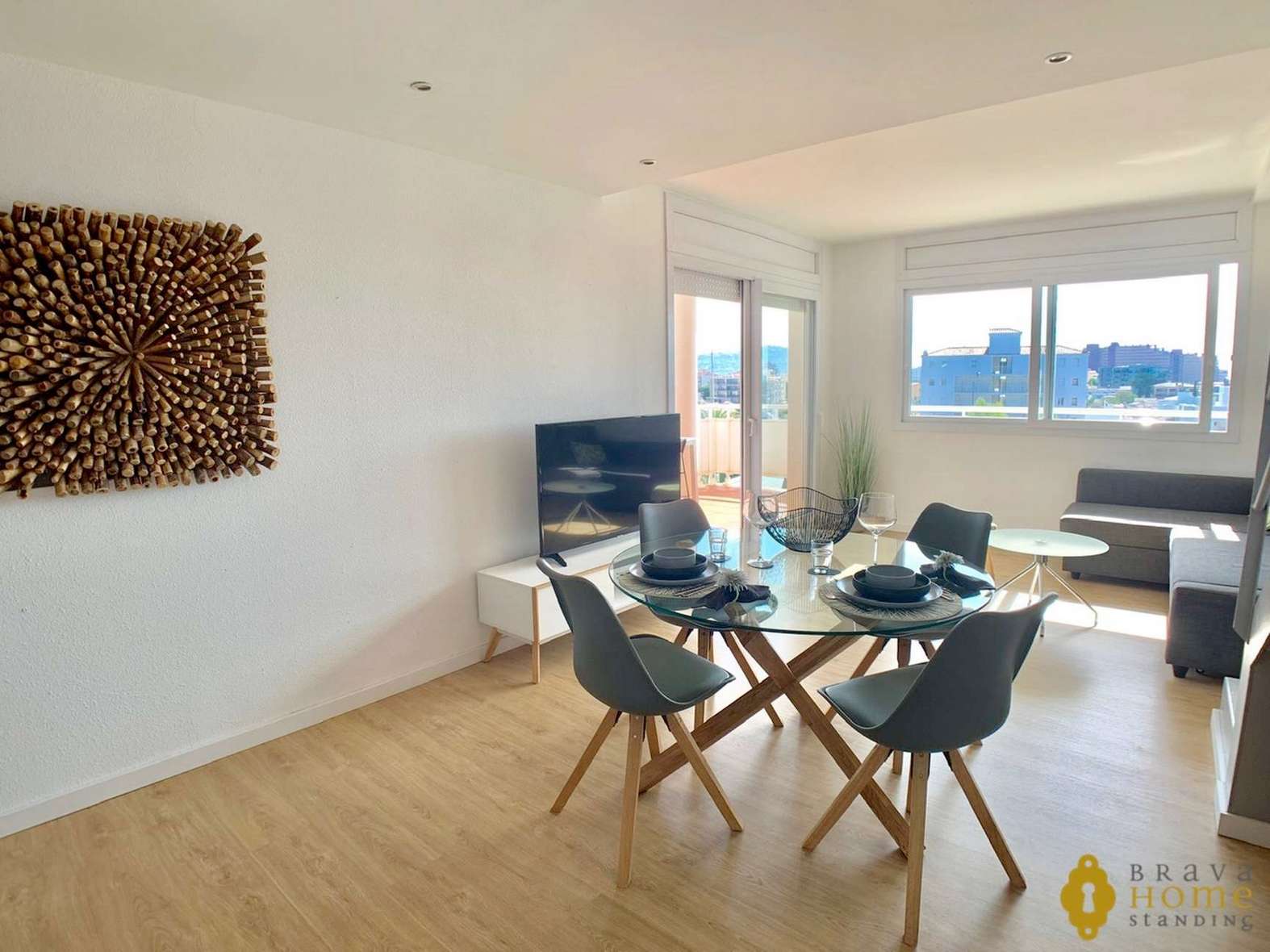 Superbe appartement atico avec vue mer ou montagne, terrasse, jacuzzi, et piscine, en vente à Rosas 