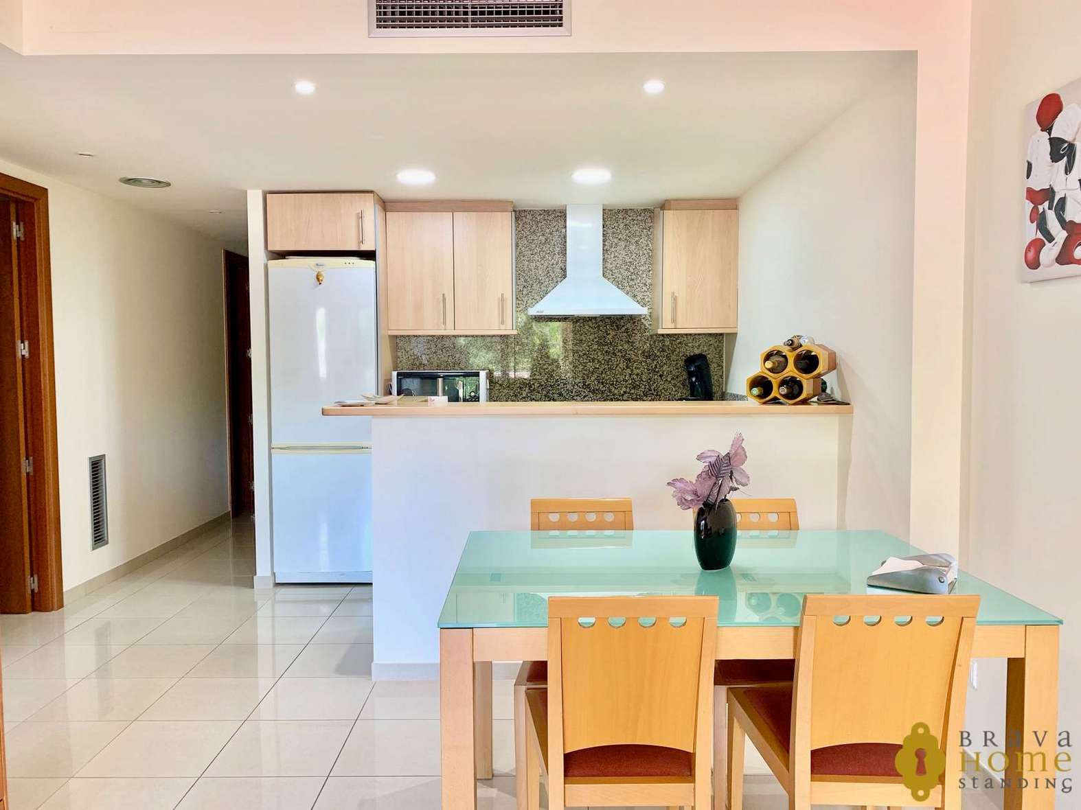 Espléndido apartamento en 1ª línea de mar con piscina en venta en Rosas - Salatar