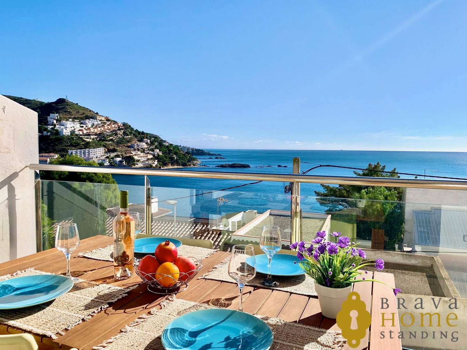 Superbe appartement avec vue mer et parking en vente à Rosas - Canyelles