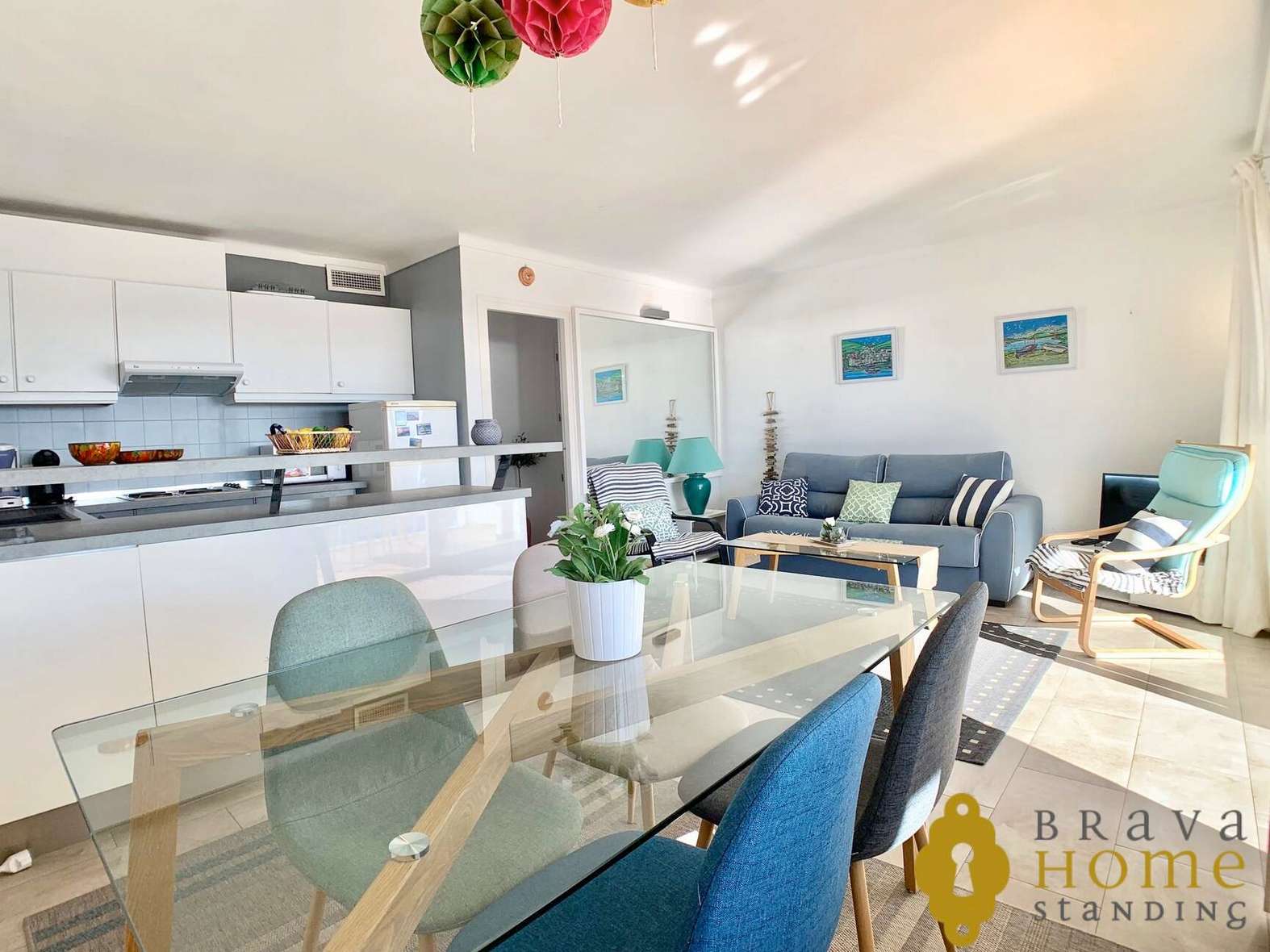 Superbe appartement avec vue mer et parking en vente à Rosas - Canyelles
