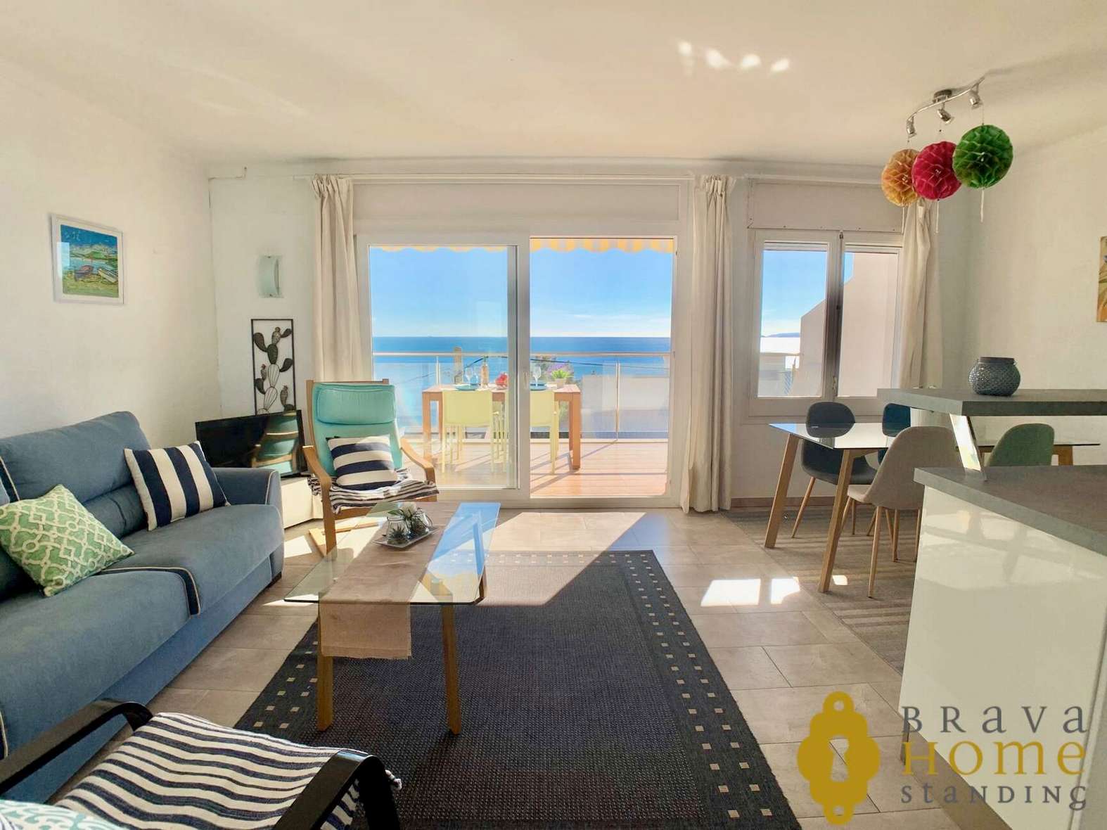 Superbe appartement avec vue mer et parking en vente à Rosas - Canyelles