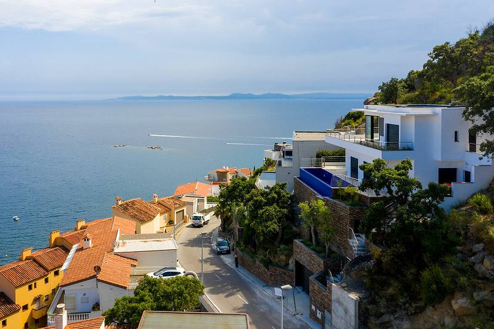 Villa d'architecte avec vue mer en vente à Rosas - Canyelles