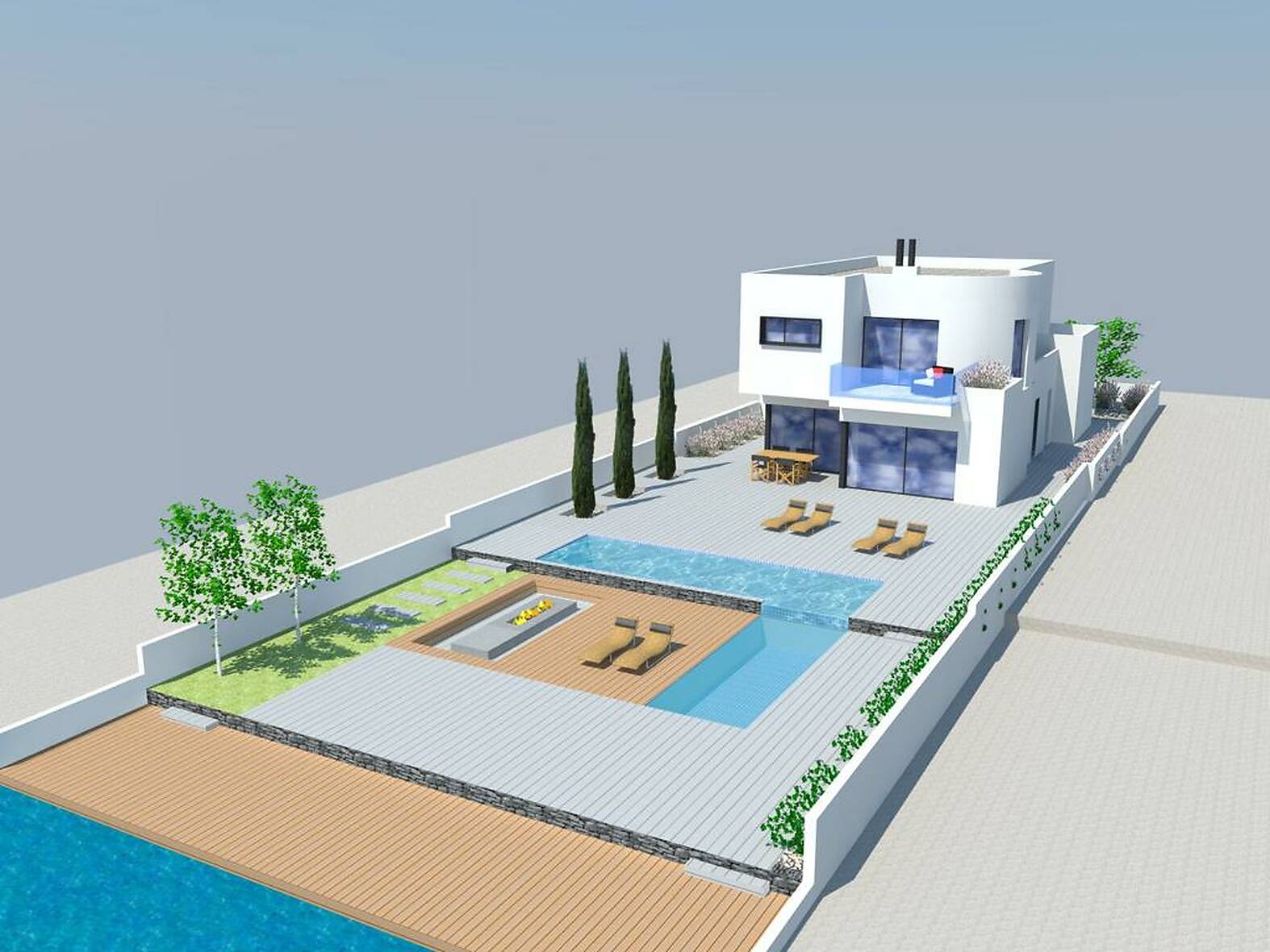 Proyecto! Espectacular villa ubicada en una de las zonas más exclusivas de Empuriabrava