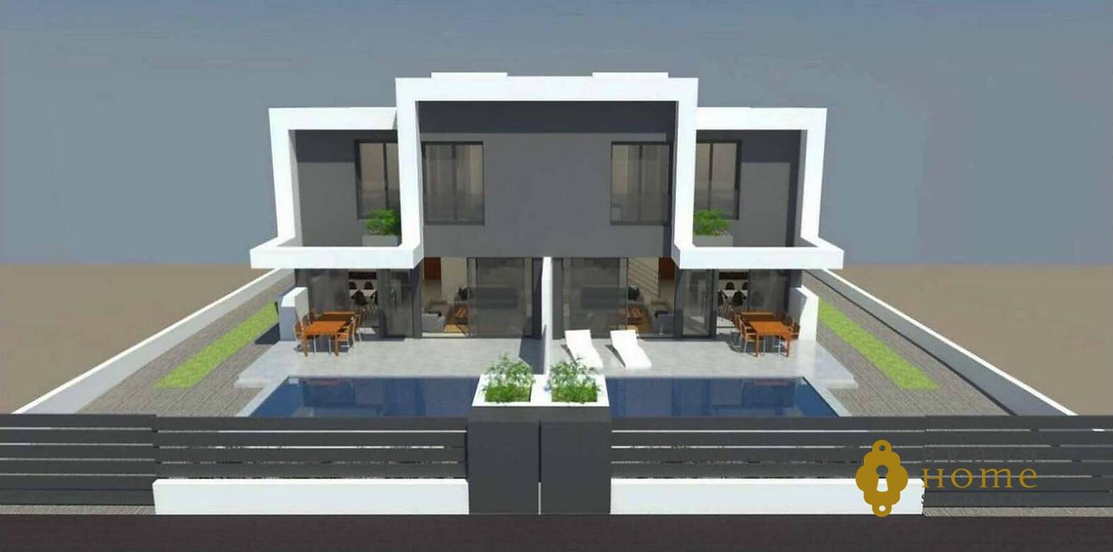 Modern style house under construction for sale Empuriabrava