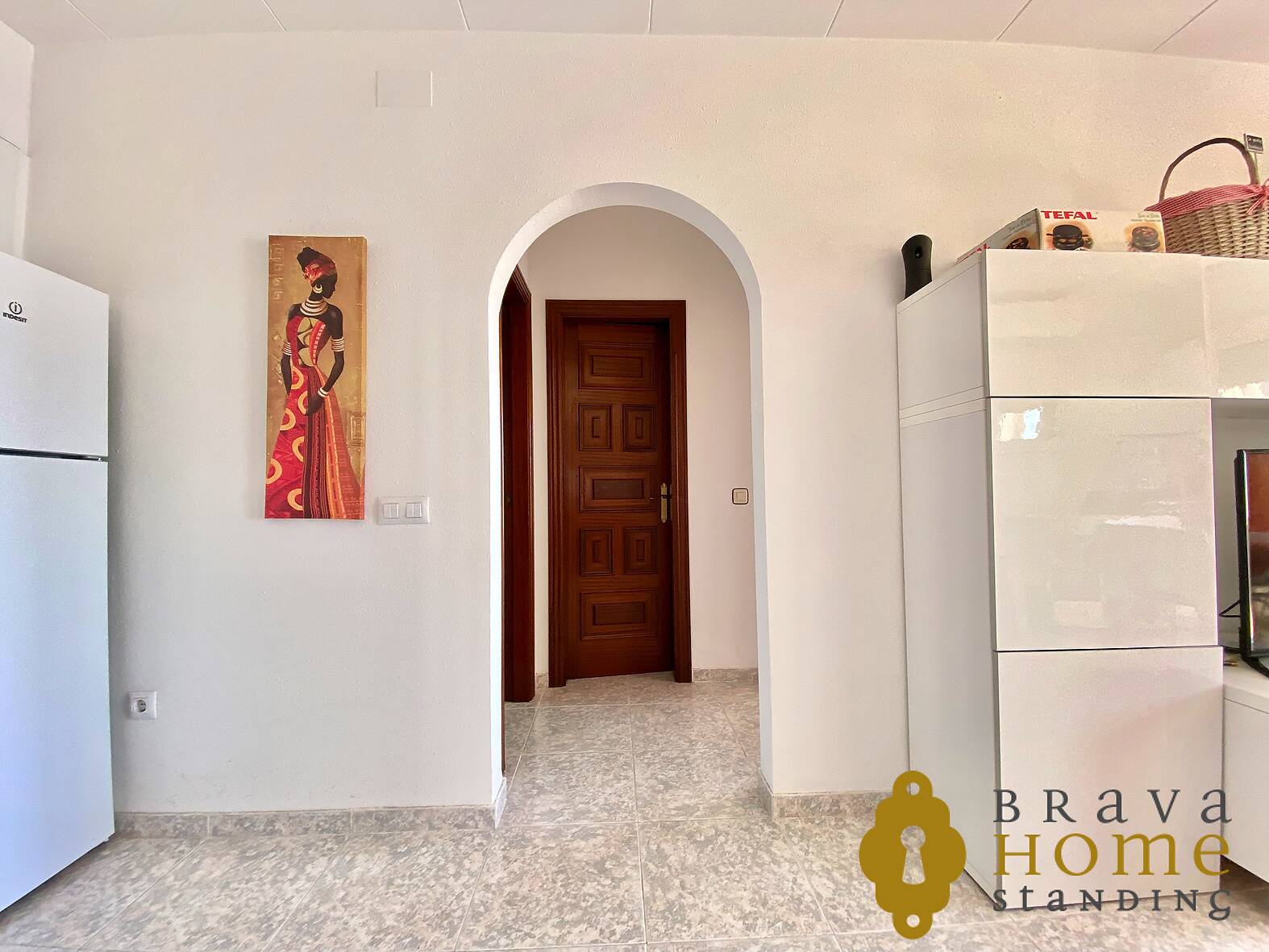 Nice apartment with sea view, swimming pool and parking for sale in Rosas