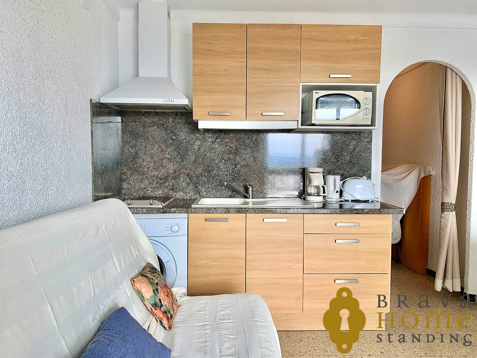 Studio avec vue sur les aiguamolls à 100m de la plage