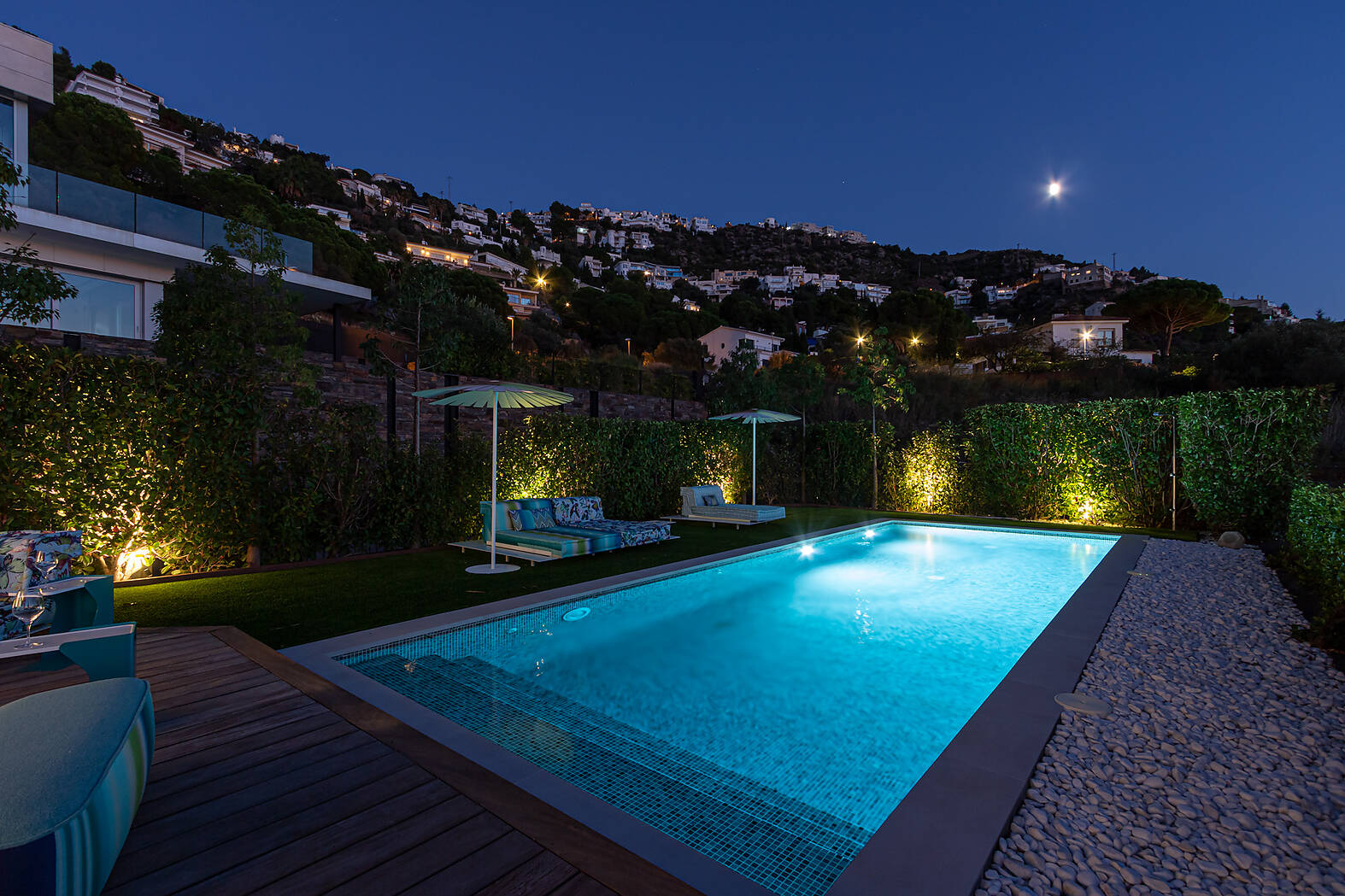 Luxueuse villa avec vue mer proche de la plage de Rosas