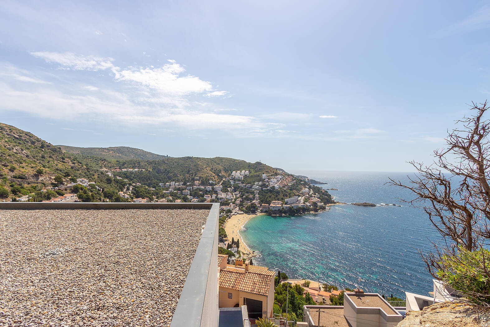 Magnifique maison à Canyelles Petites avec vue mer imprenable