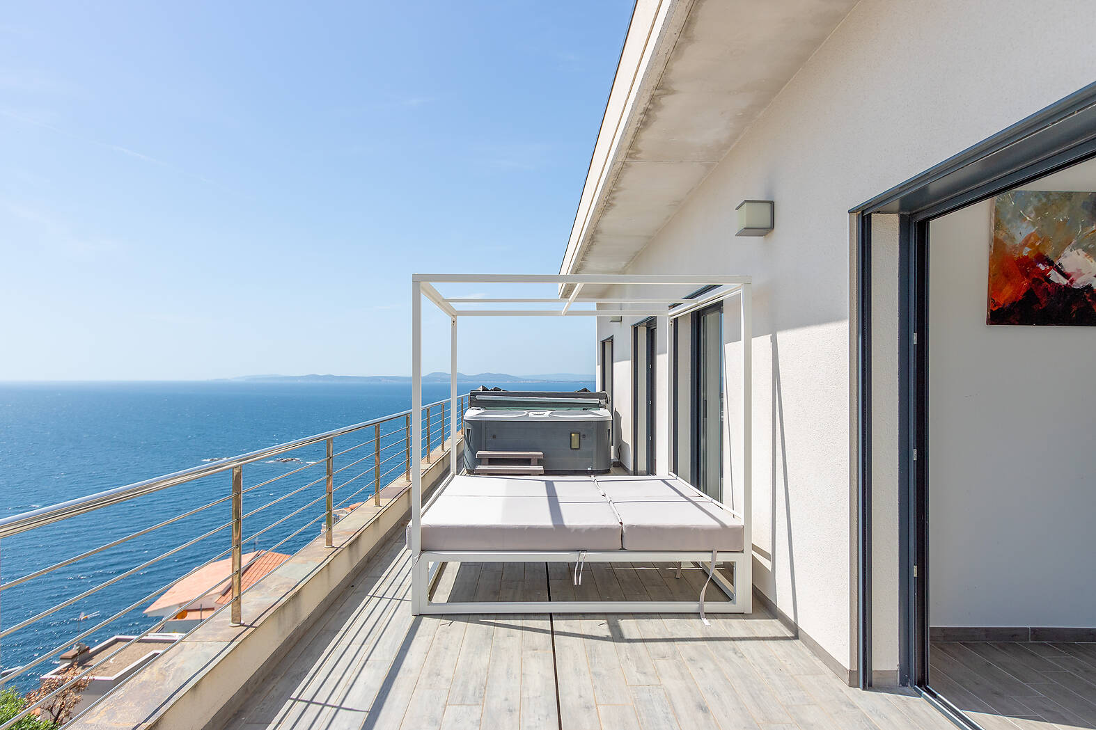 Magnifique maison à Canyelles Petites avec vue mer imprenable