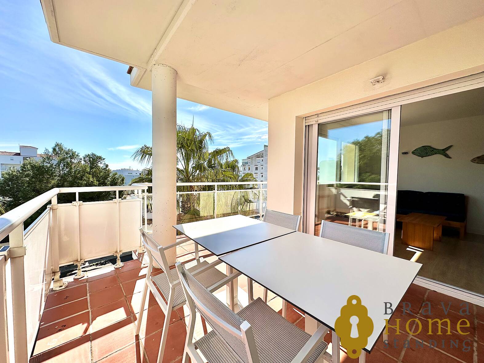 Magnificent apartment with terrace and pool in Roses - Santa Margarita