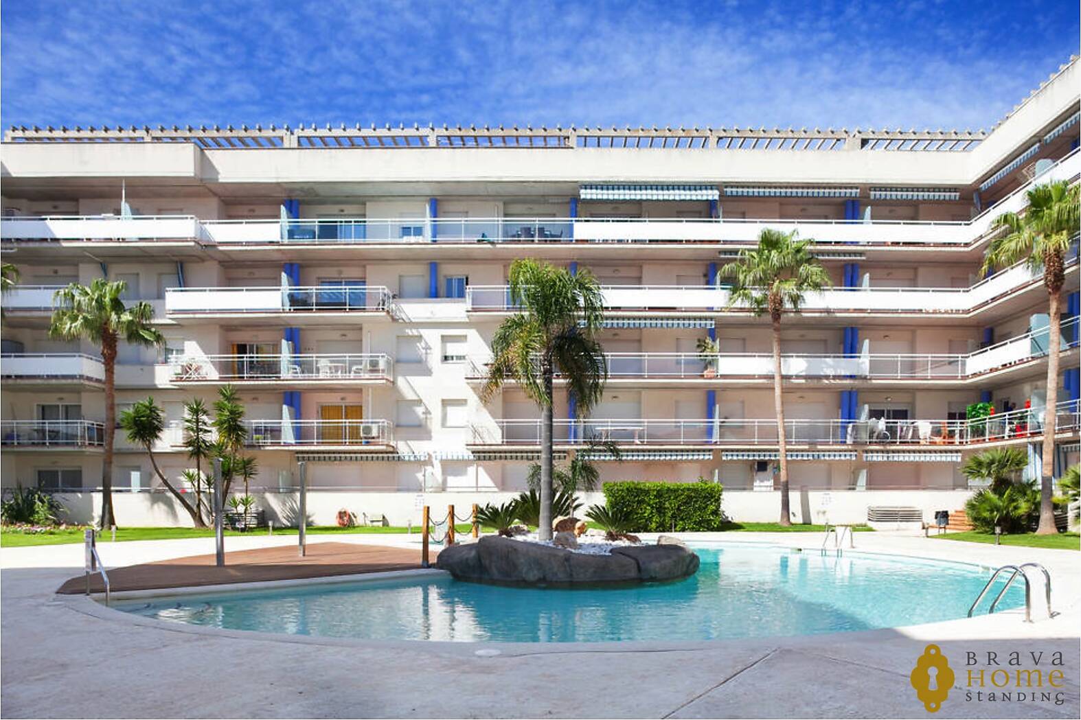 Magnífic apartament amb terrassa i piscina a Roses - Santa Margarida