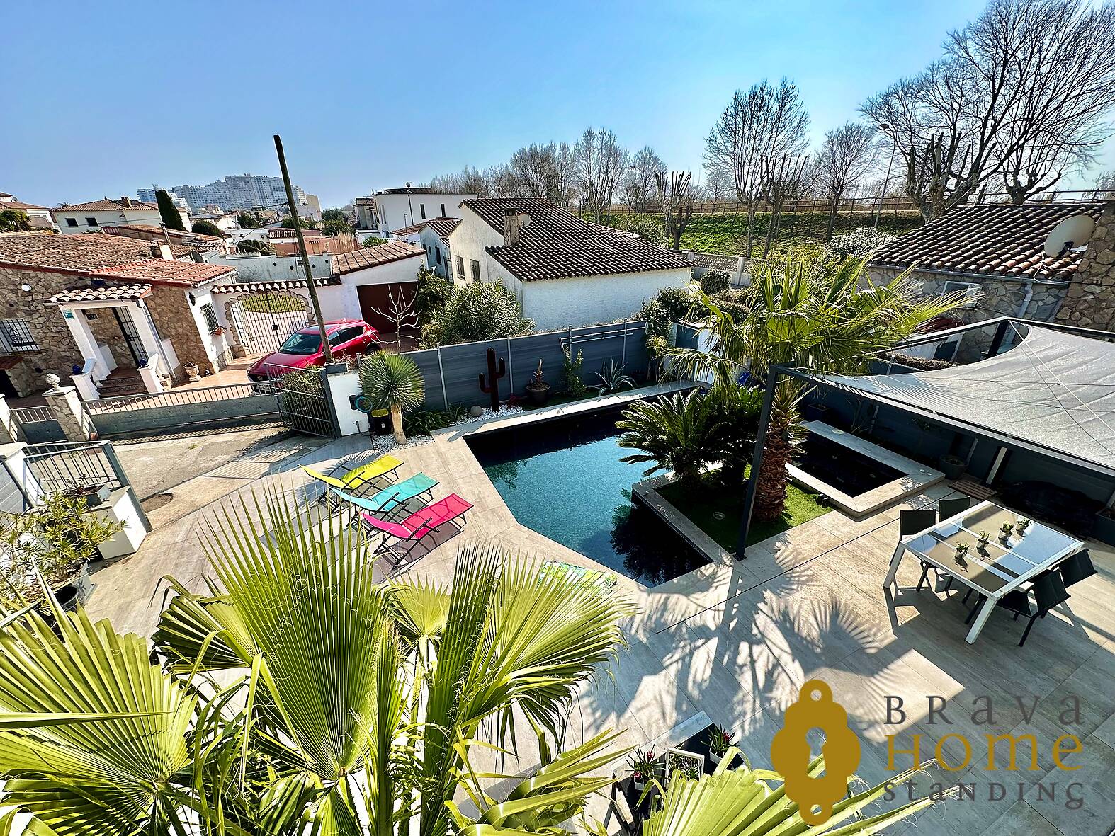 Superbe villa avec piscine proche centre et plage d'Empuriabrava