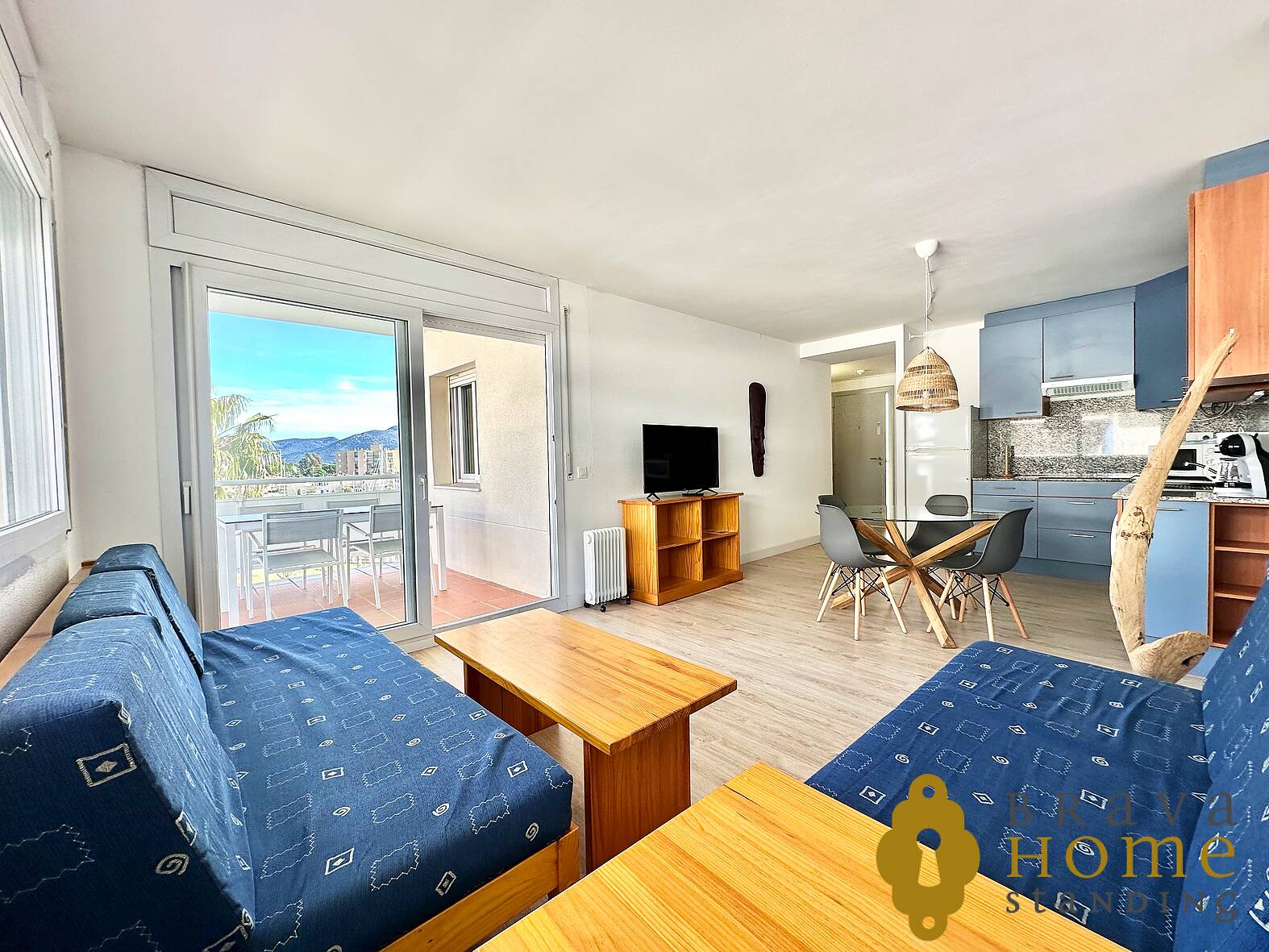 Magnífic apartament amb terrassa i piscina a Roses - Santa Margarida