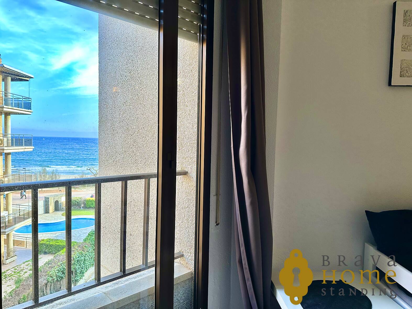 Beau studio avec vue mer, à vendre à Rosas - Salatar