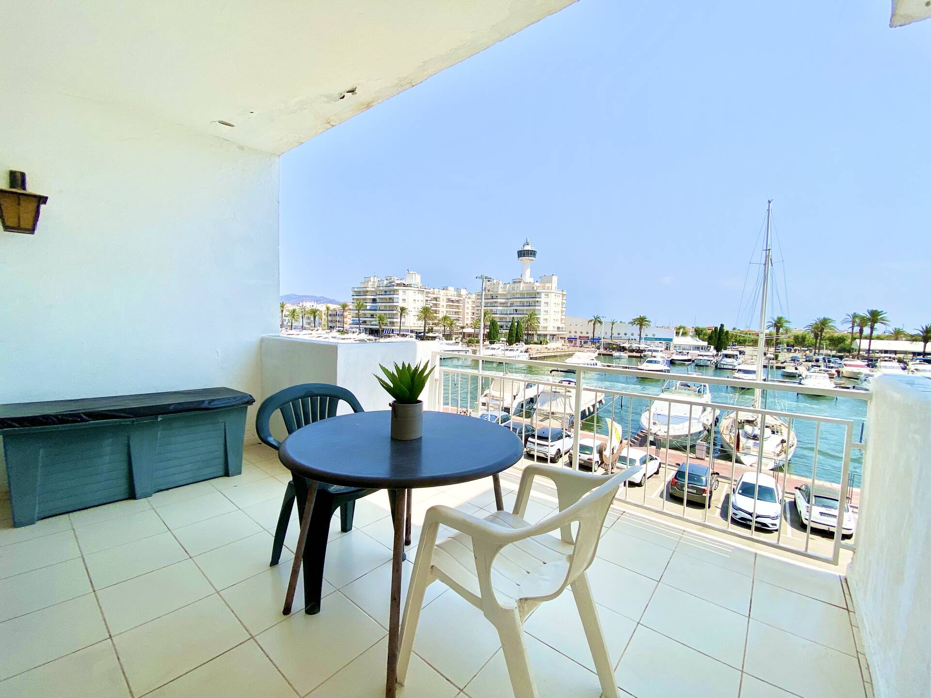 Joli studio avec belle vue canal à vendre à Empuriabrava