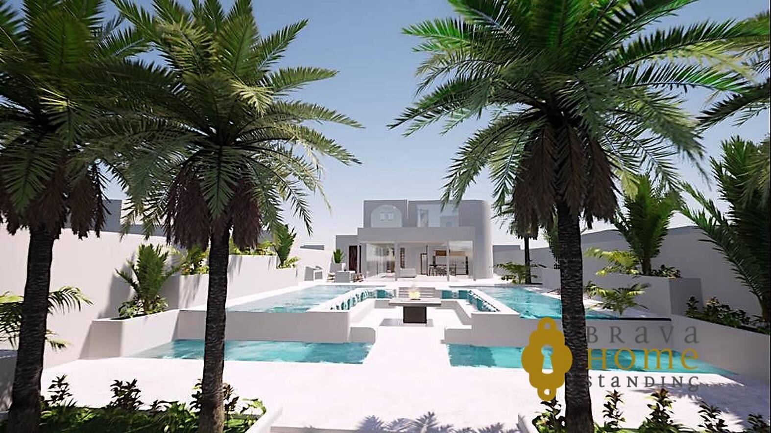 ¡Proyecto! Espectacular villa ubicada en una de las zonas más exclusivas de Empuriabrava