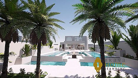 Project! Spectacular villa located in one of the most exclusive areas of Empuriabrava