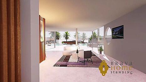 Project! Spectacular villa located in one of the most exclusive areas of Empuriabrava