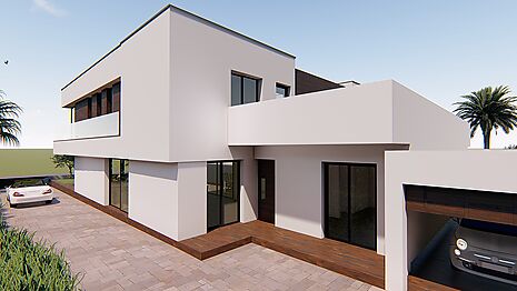 Newly built villa in a central and privileged location, for sale in Empuriabrava