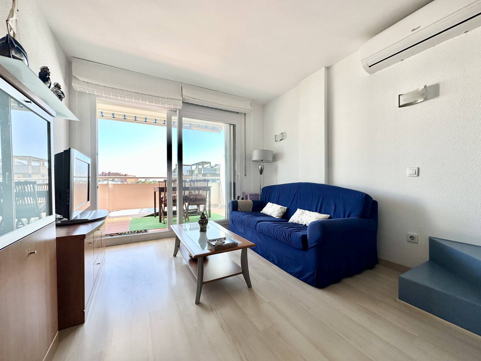 Penthouse-Wohnung mit Whirlpool und Gemeinschaftspool zum Verkauf in Rosas - Santa Margarita