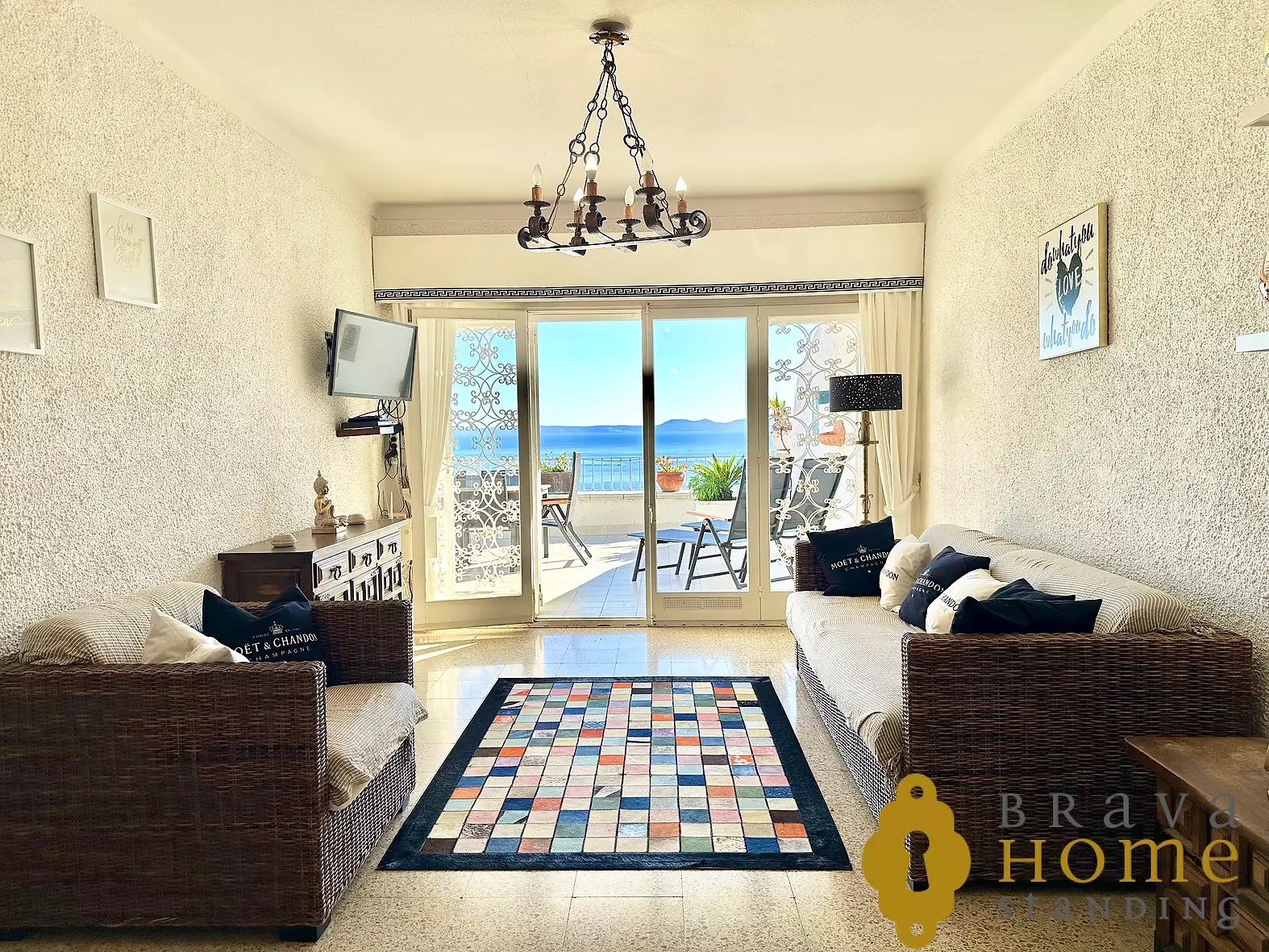 Appartement exclusif à Canyelles, Roses – vue sur mer et licence touristique