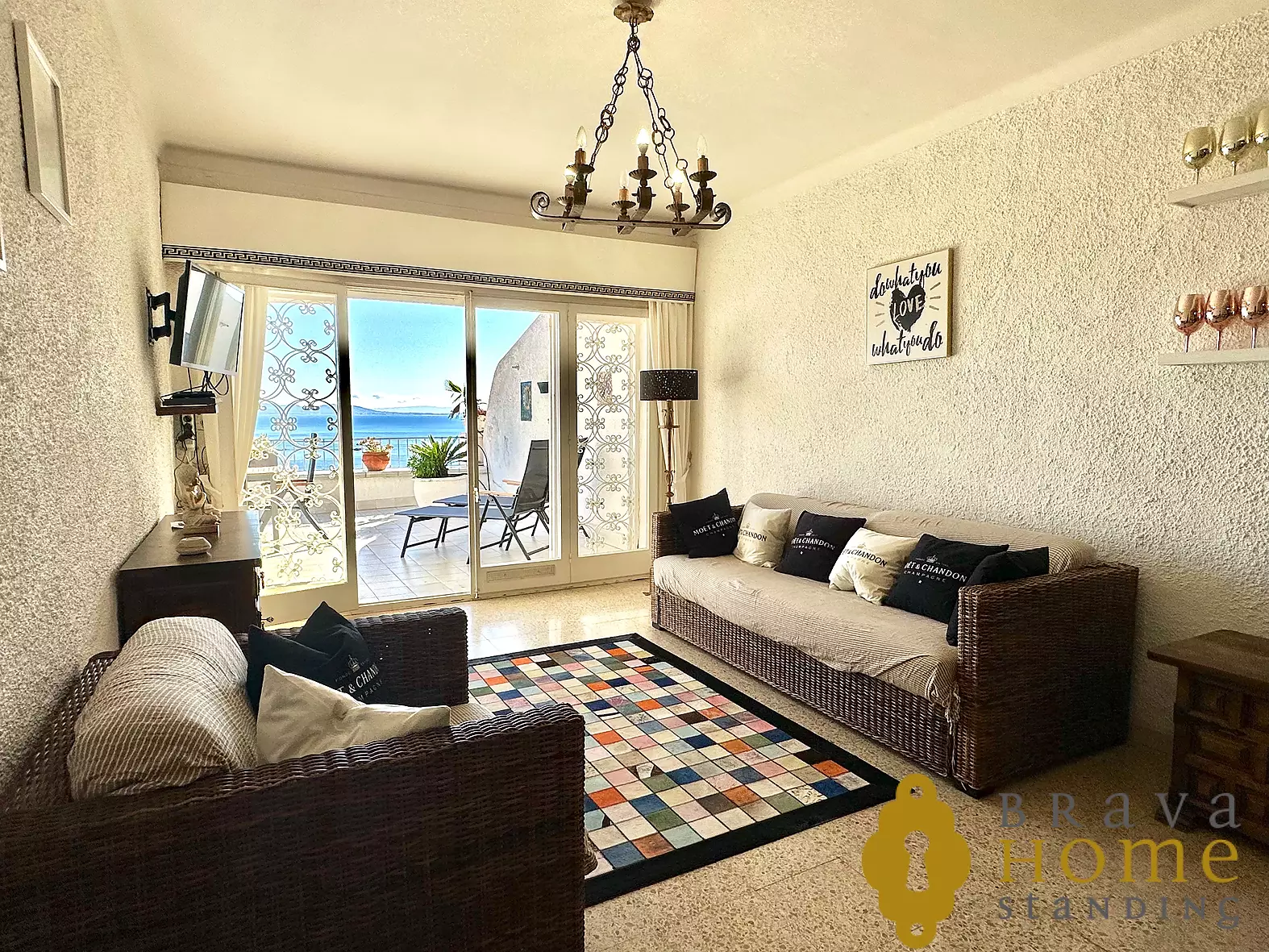 Appartement exclusif à Canyelles, Roses – vue sur mer et licence touristique