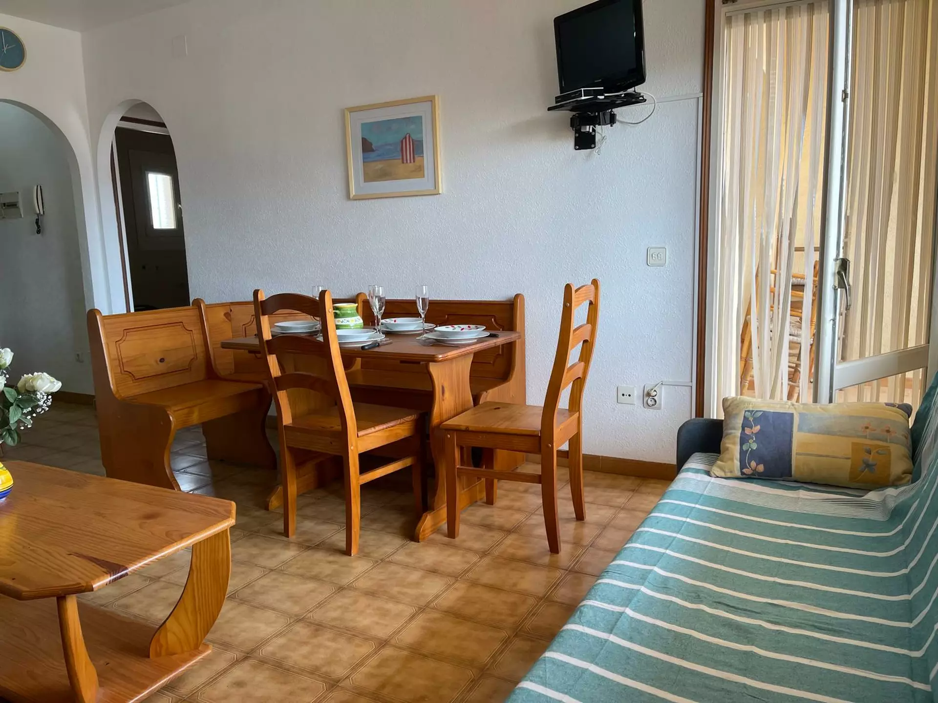 Apartament lluminós amb terrassa a 600 m de la platja en venda a Santa Margarita