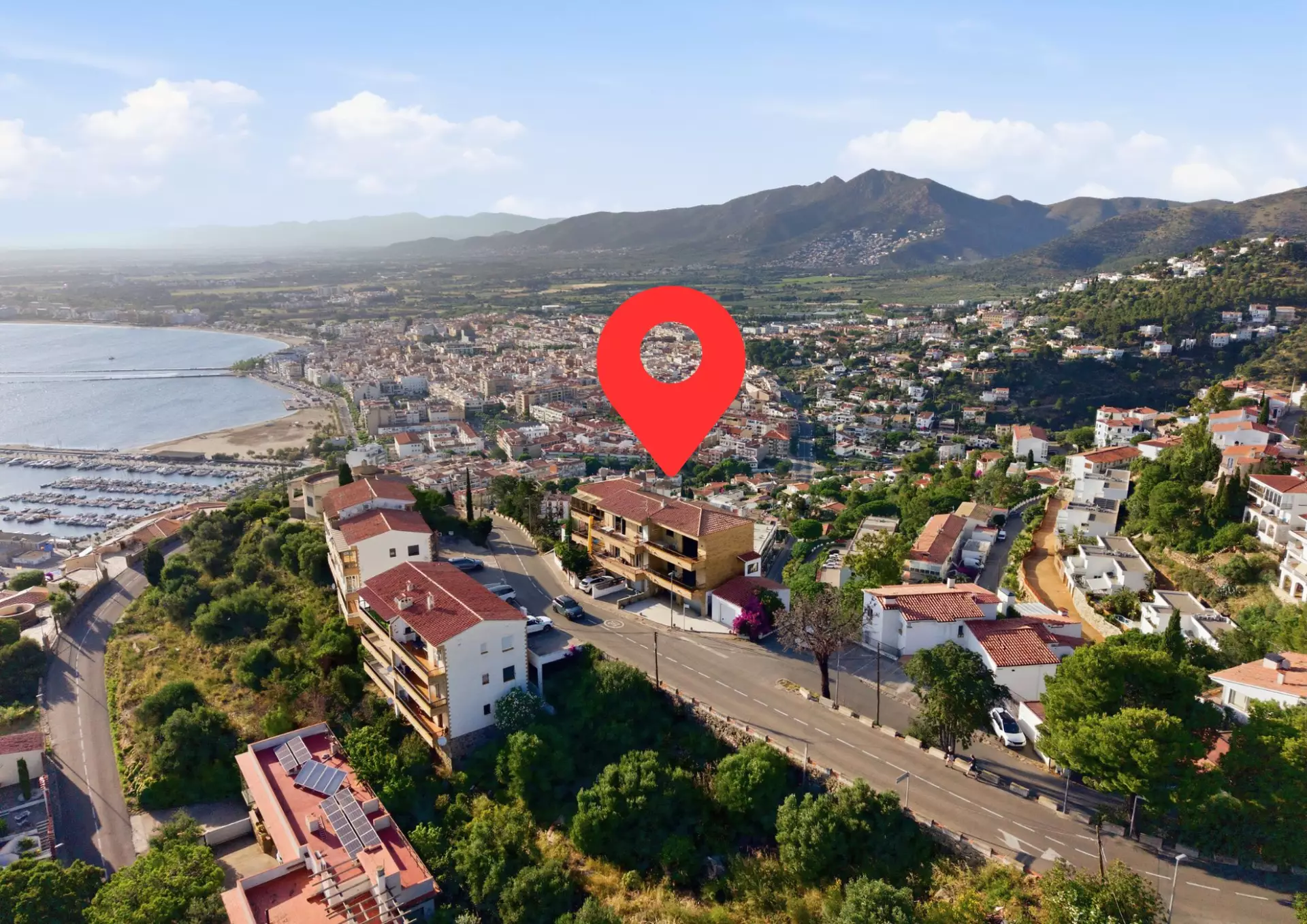 Casa a Puig Rom amb vistes panoràmiques a tota la badia de Roses