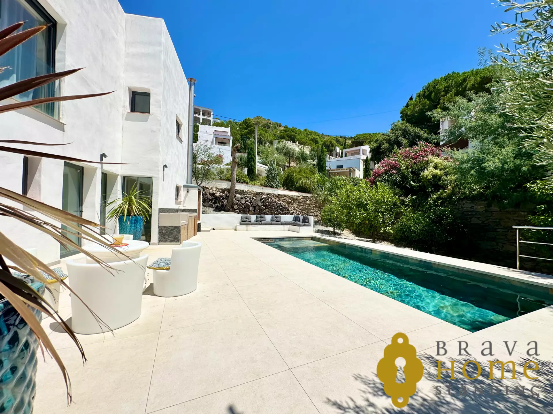 Casa d'estil eivissenc a 30 metres de la platja de Canyelles Petites, a Roses