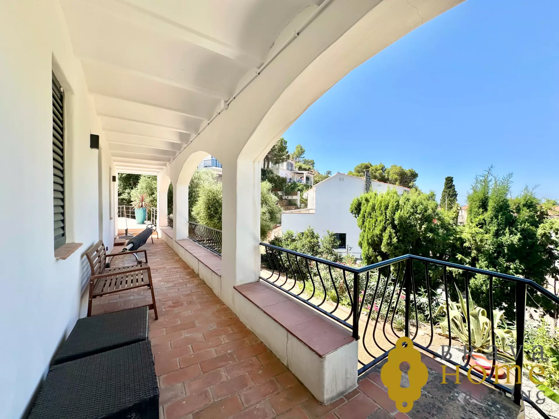 Casa d'estil eivissenc a 30 metres de la platja de Canyelles Petites, a Roses