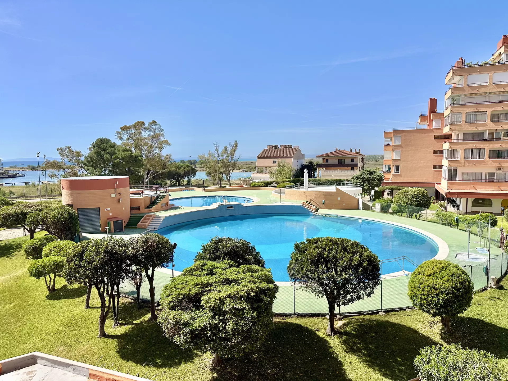 Studio mit Meerblick und Swimmingpool zum Verkauf in Rosas – Santa Margarita