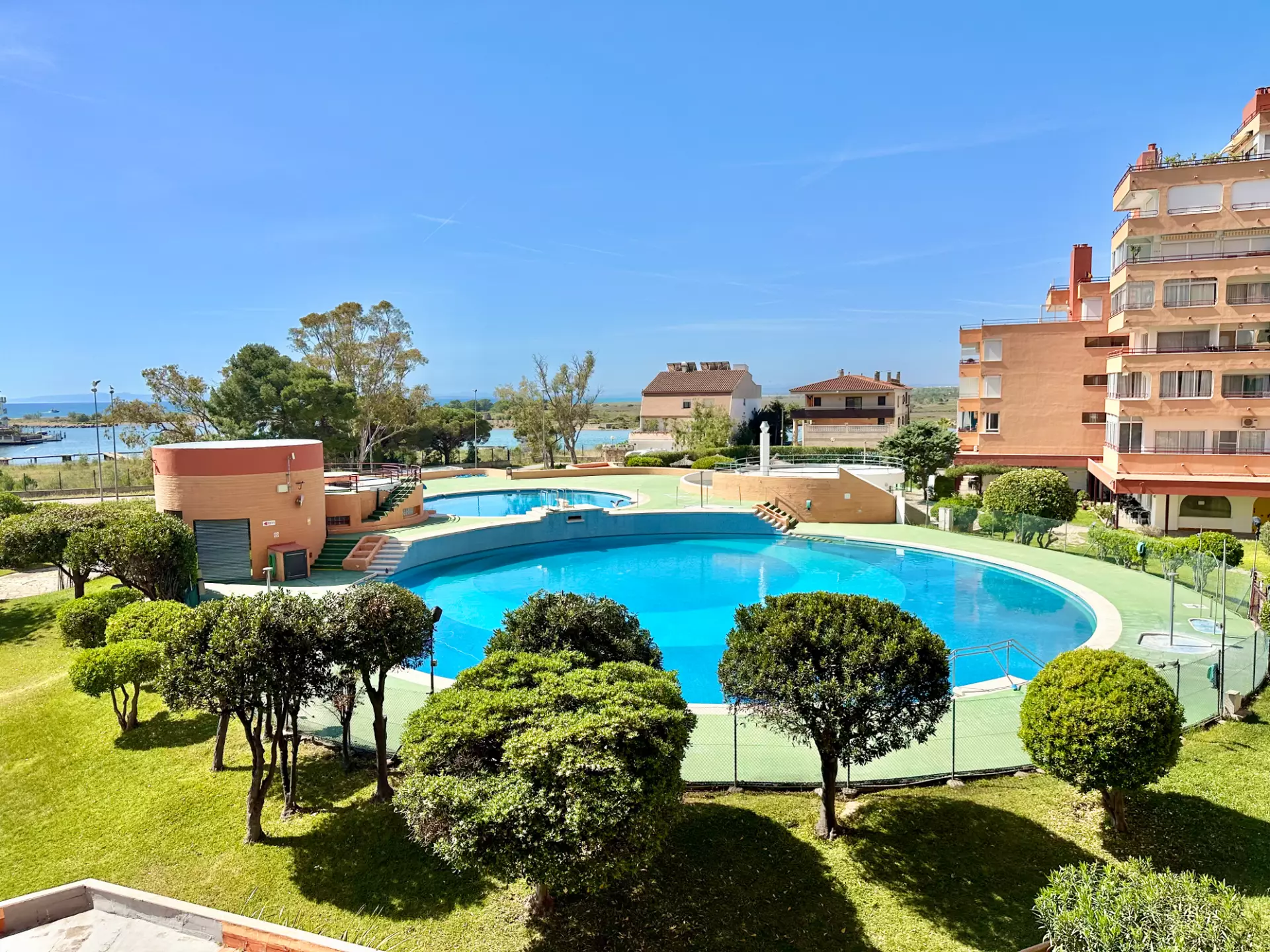 Studio mit Meerblick und Swimmingpool zum Verkauf in Rosas – Santa Margarita