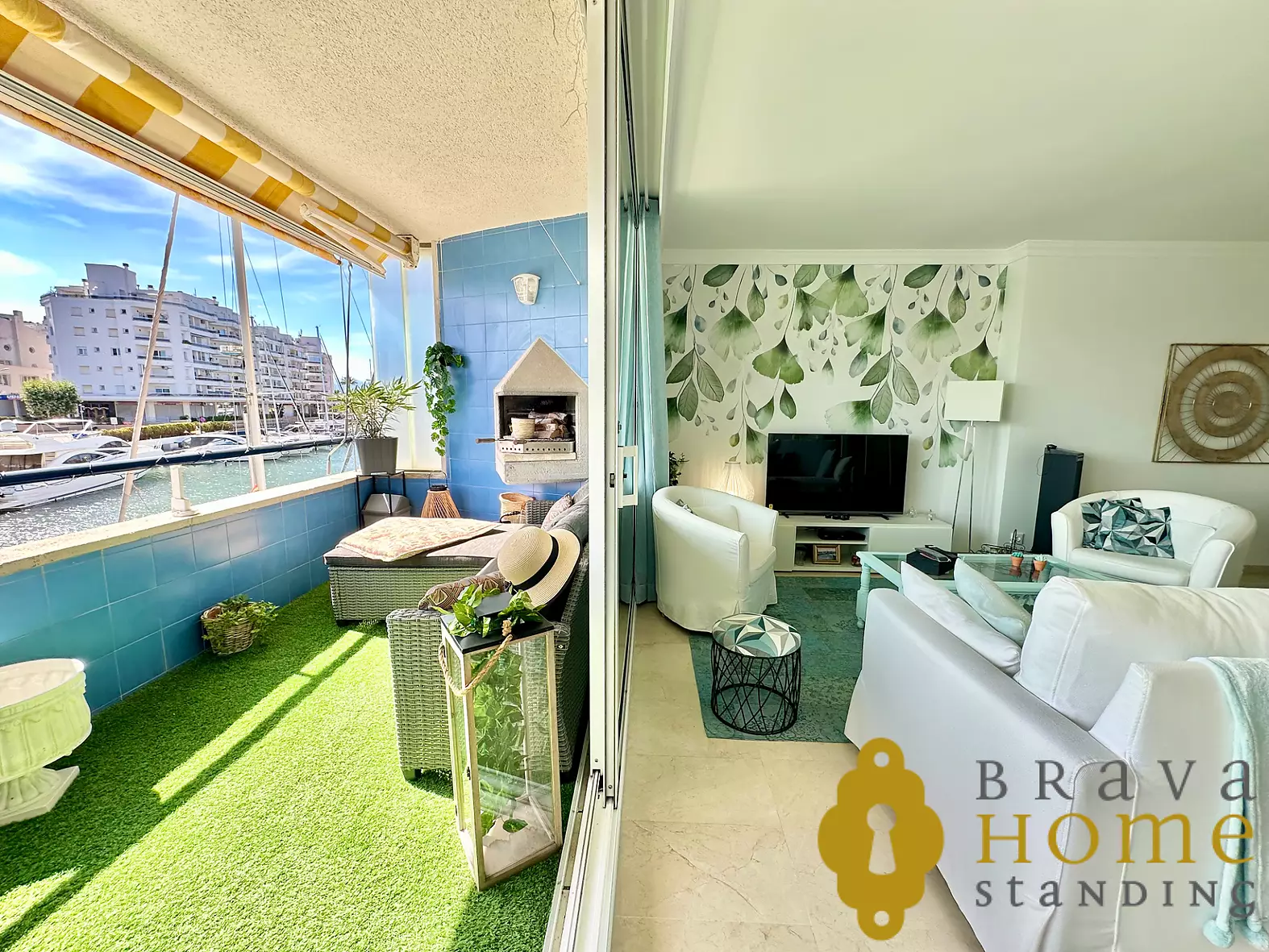 Apartamento de alto standing con parking y magníficas vistas a los canales