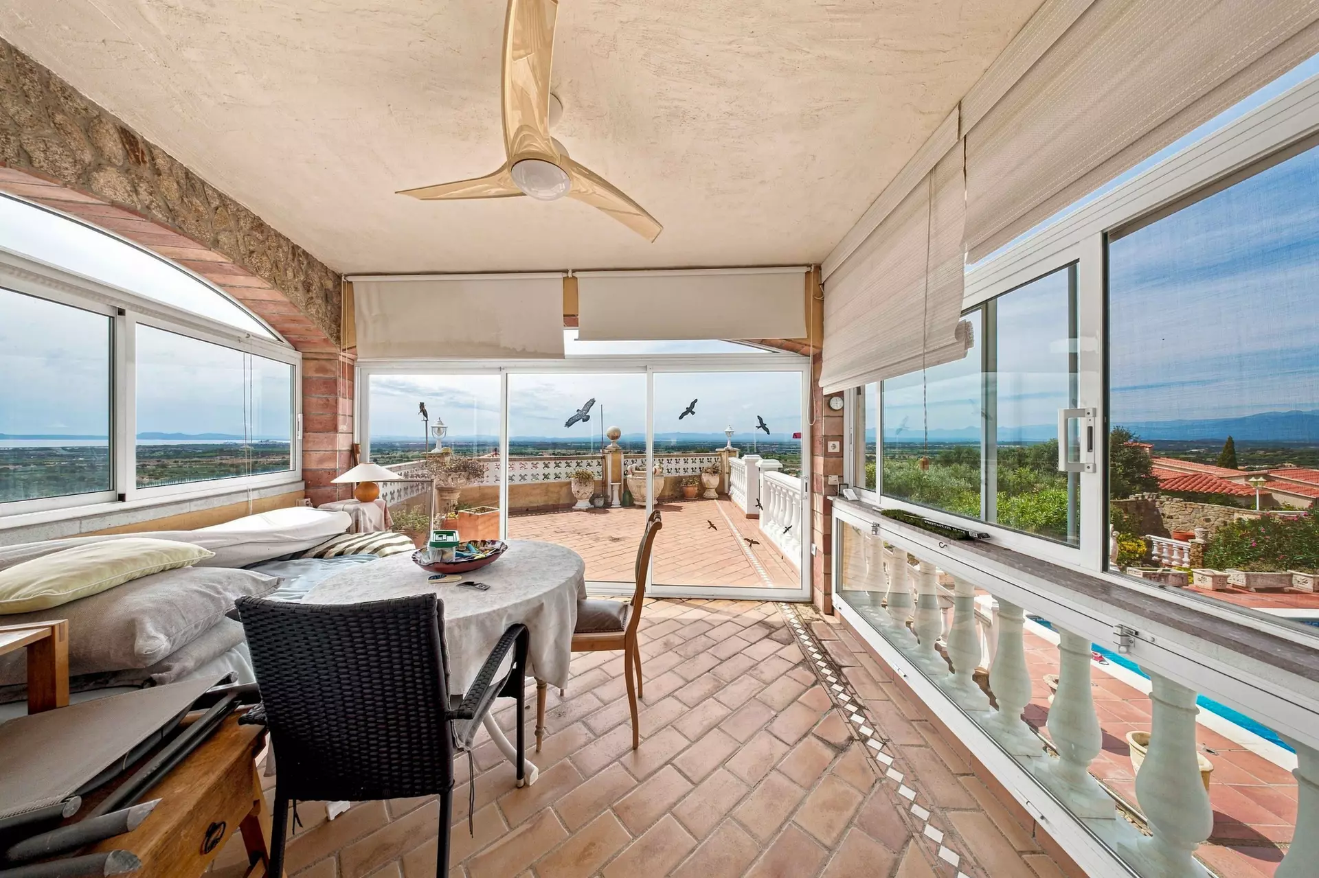 Haus mit Panoramablick in Palau-Saverdera