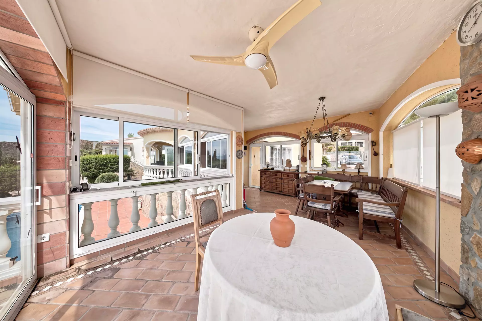 Haus mit Panoramablick in Palau-Saverdera